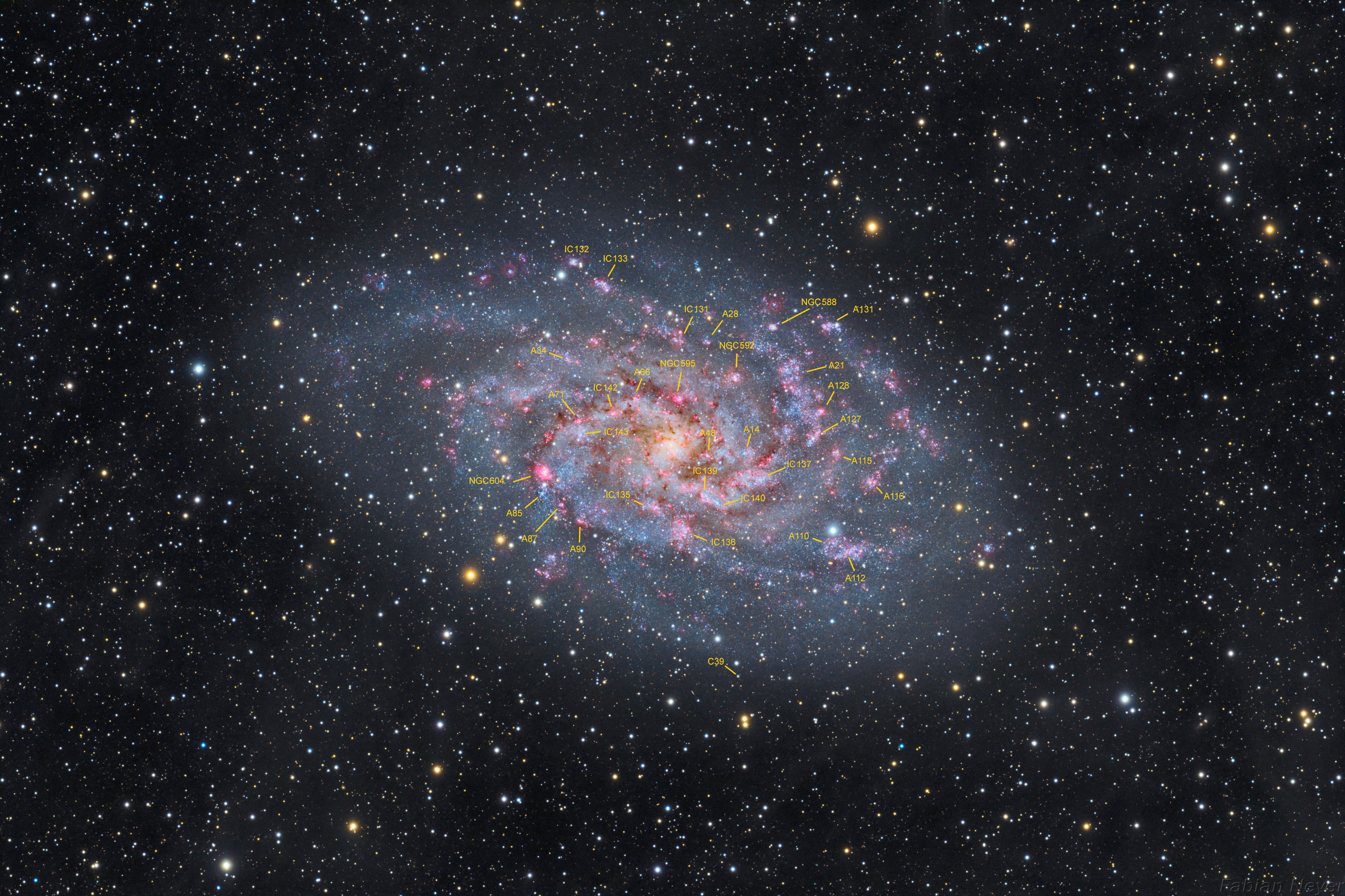 M33 annotated