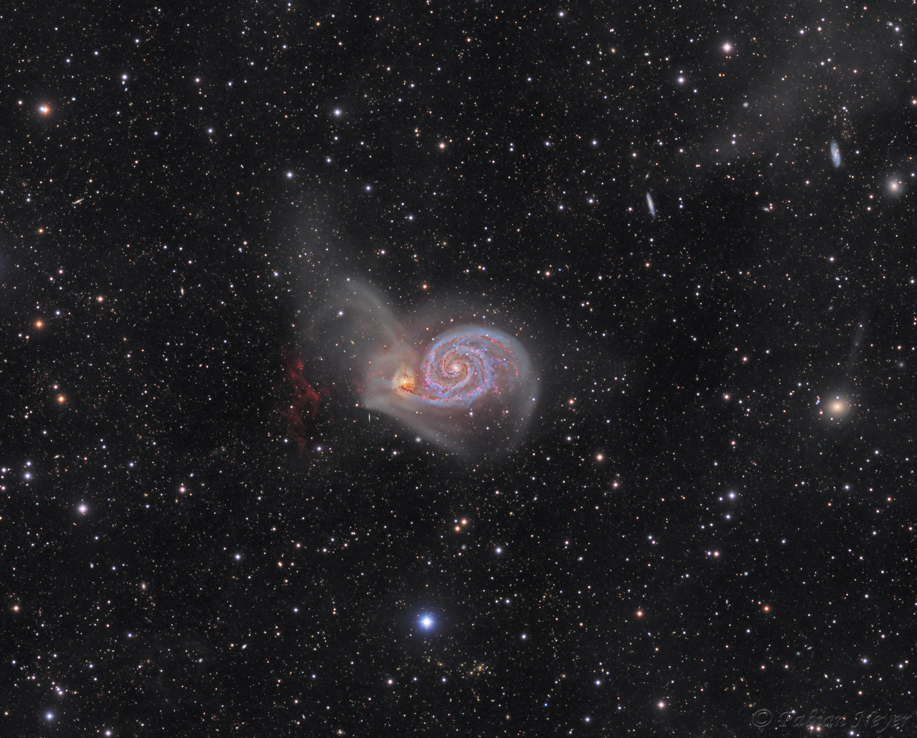 M51 LHaRGB