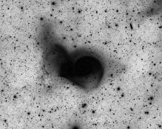 M51 luminance inverted