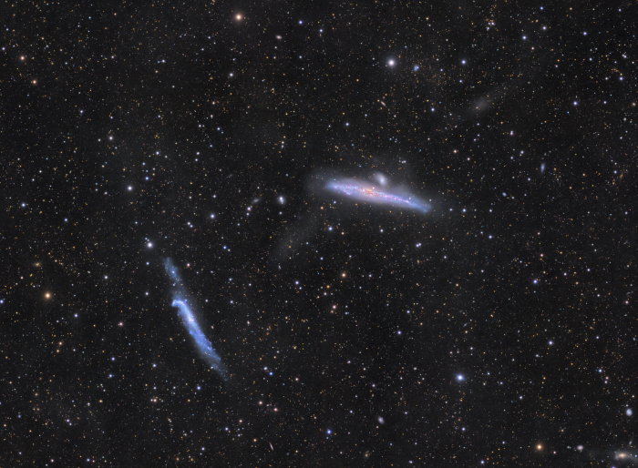 Whale and Hockey Stick Galaxies