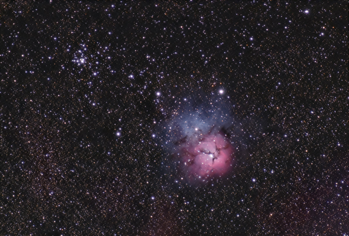 Trifid Nebula Area