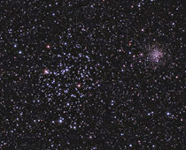M35 and NGC2185