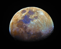 Colorful Moon