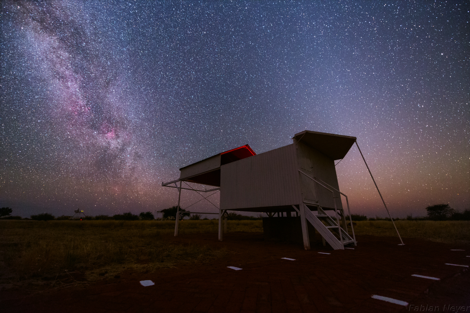 Zodiacal Light with Observatory