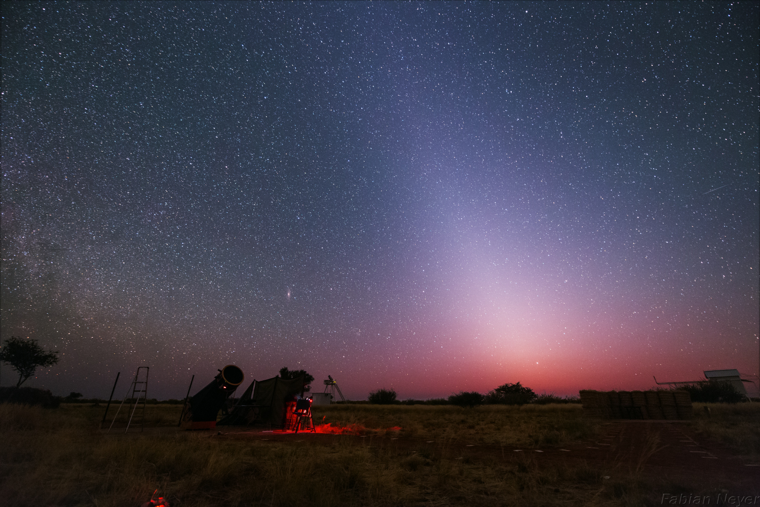 Zodiacal Light in the morning
